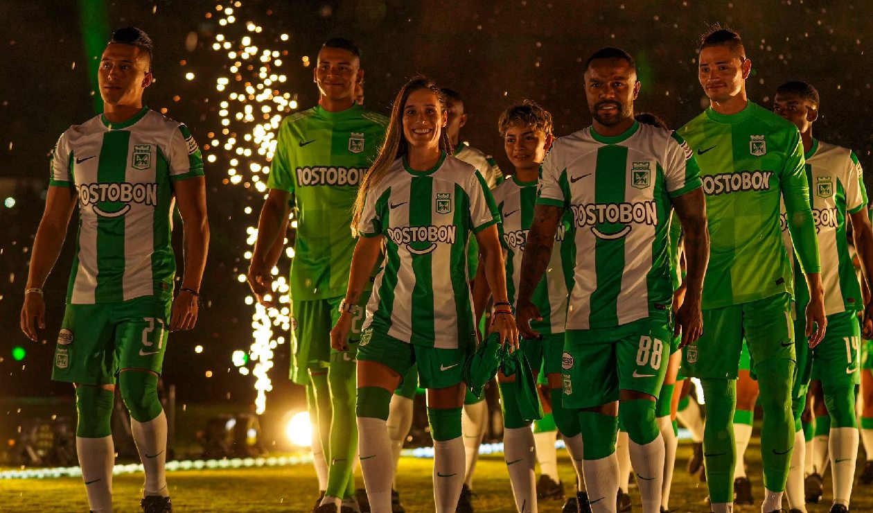 Atlético Nacional HOY nueva camiseta y sus nóminas oficiales 2023